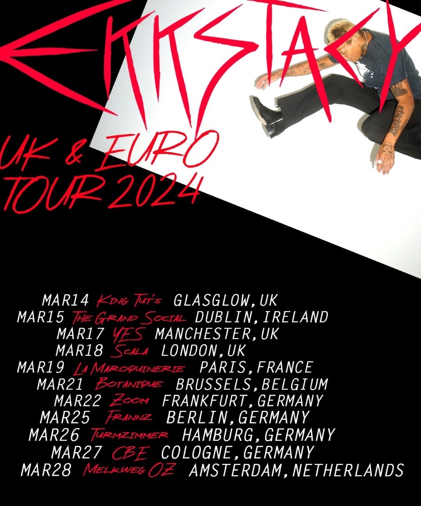 Ekkstacy UK Euro Tour 2024 17 March 2024 YES Event Gig   Eiwf 