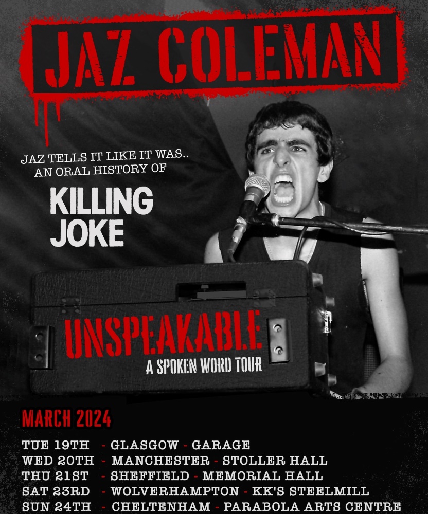 Jaz Coleman Unspeakable Tour 2024 19 March 2024 The Garage