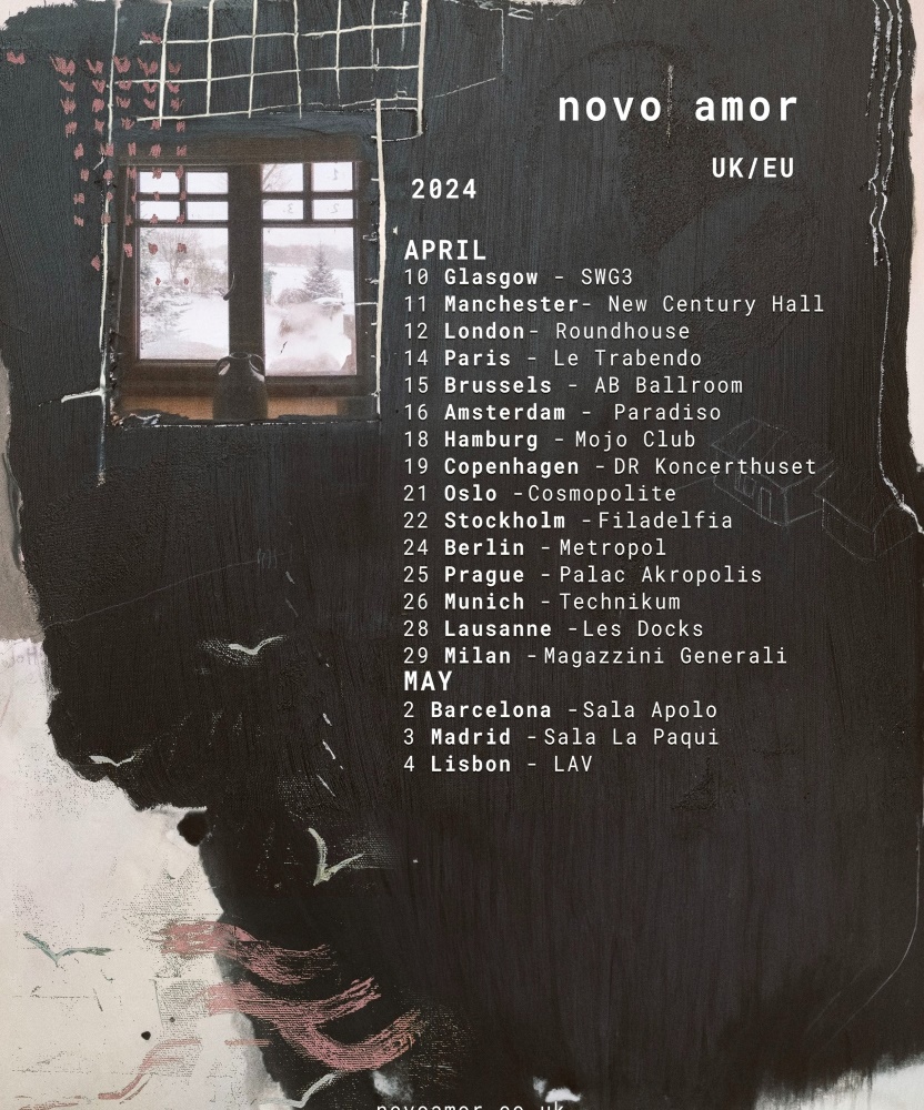 Novo Amor 2024 UK & EU Tour 21 April 2024 Cosmopolite Event/Gig