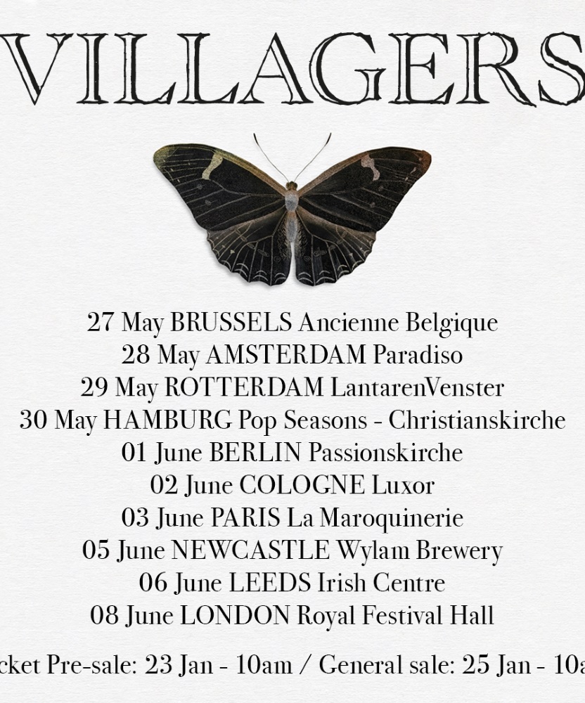 Villagers 2024 UK & EU Tour 03 June 2024 La Maroquinerie Event