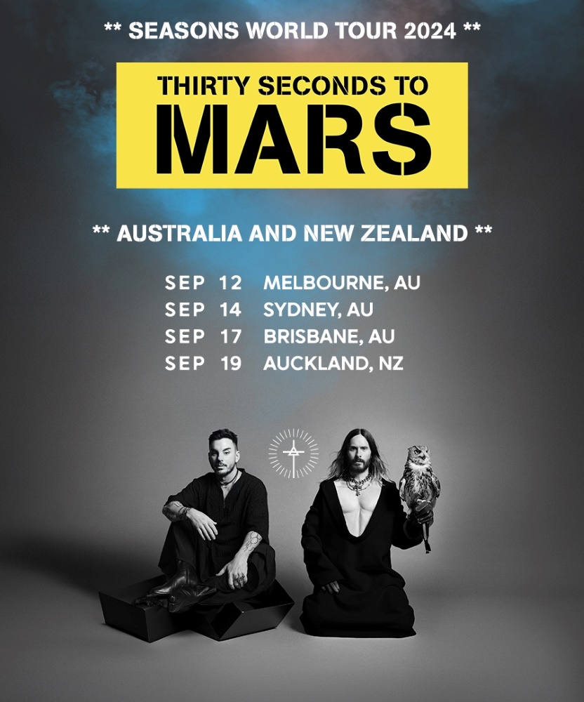 Thirty Seconds to Mars Seasons World Tour 2024 12 September 2024
