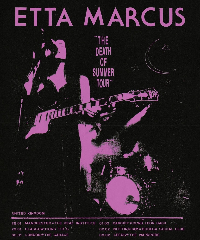 Etta Marcus The Death Of Summer Tour 30 January 2024 The Garage