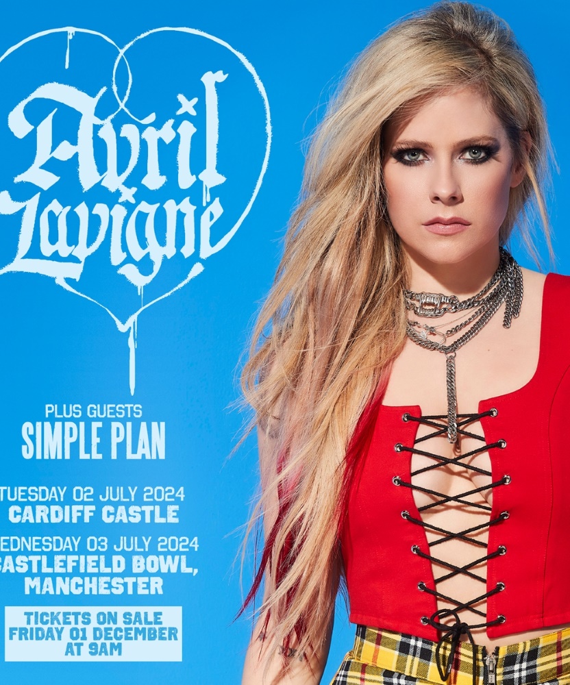 Avril Lavigne 2024 UK Tour 02 July 2024 Cardiff Castle Event