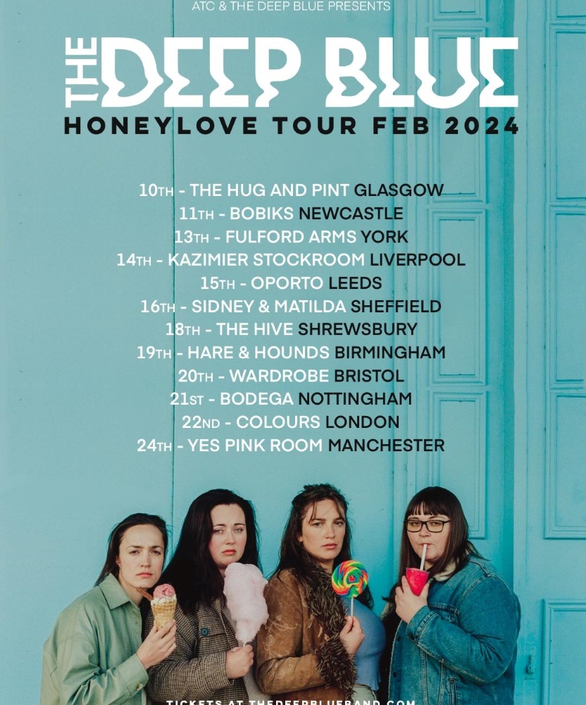 The Deep Blue Honeylove Tour 2024 22 February 2024 Colours