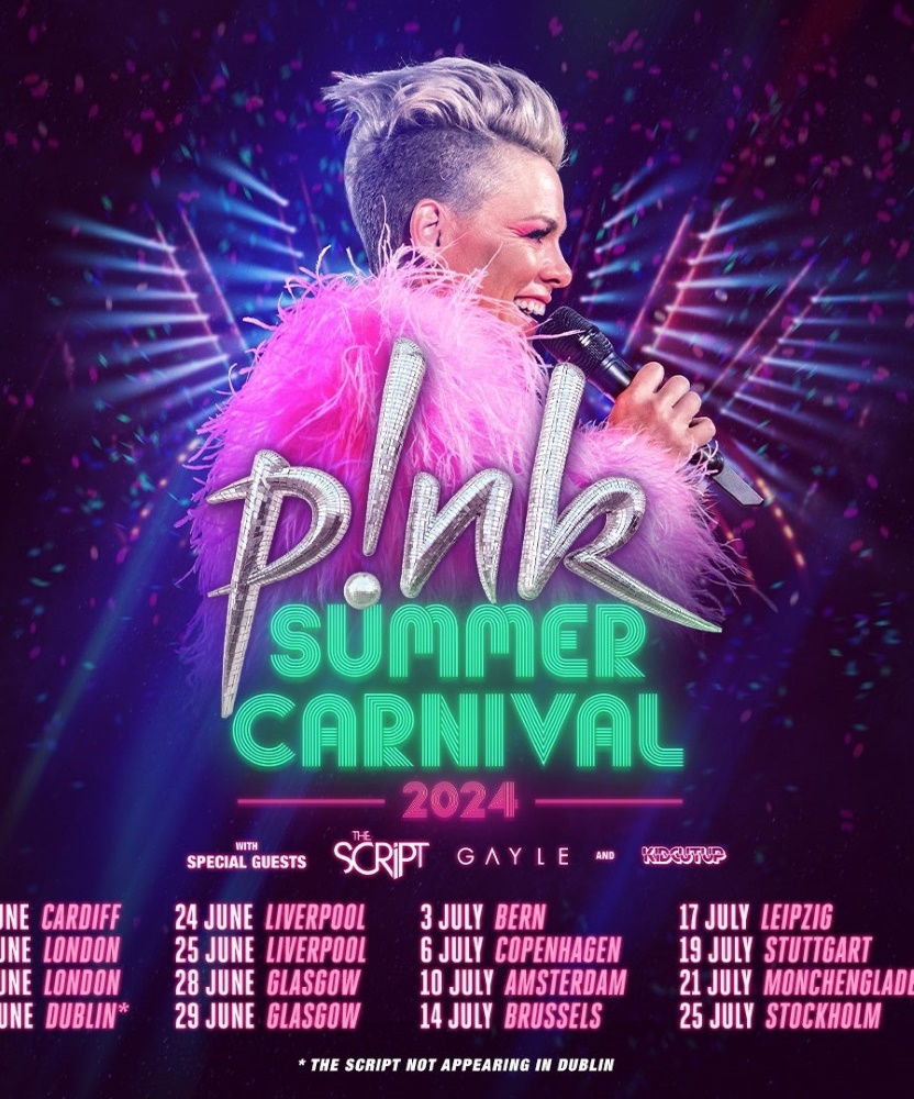 P!nk Summer Carnival Tour 2024 06 July 2024 Telia Parken Event