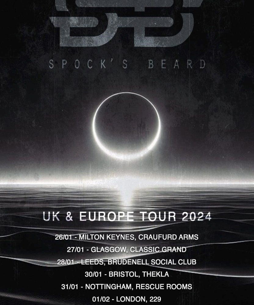 Spock S Beard UK Tour 2024 30 January 2024 Thekla Event Gig   Emu5 