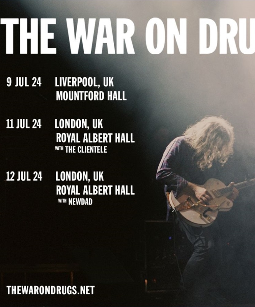 The War On Drugs UK Tour 2024 12 July 2024 Royal Albert Hall