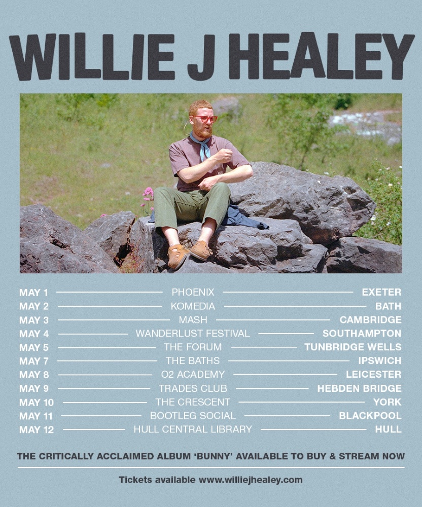 Willie J Healey Bunny Tour 2024 02 May 2024 Komedia Bath Event