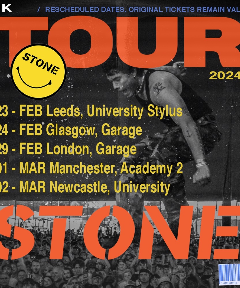 STONE UK Tour 2024 01 March 2024 Manchester Academy 2 Event Gig   Eoet 