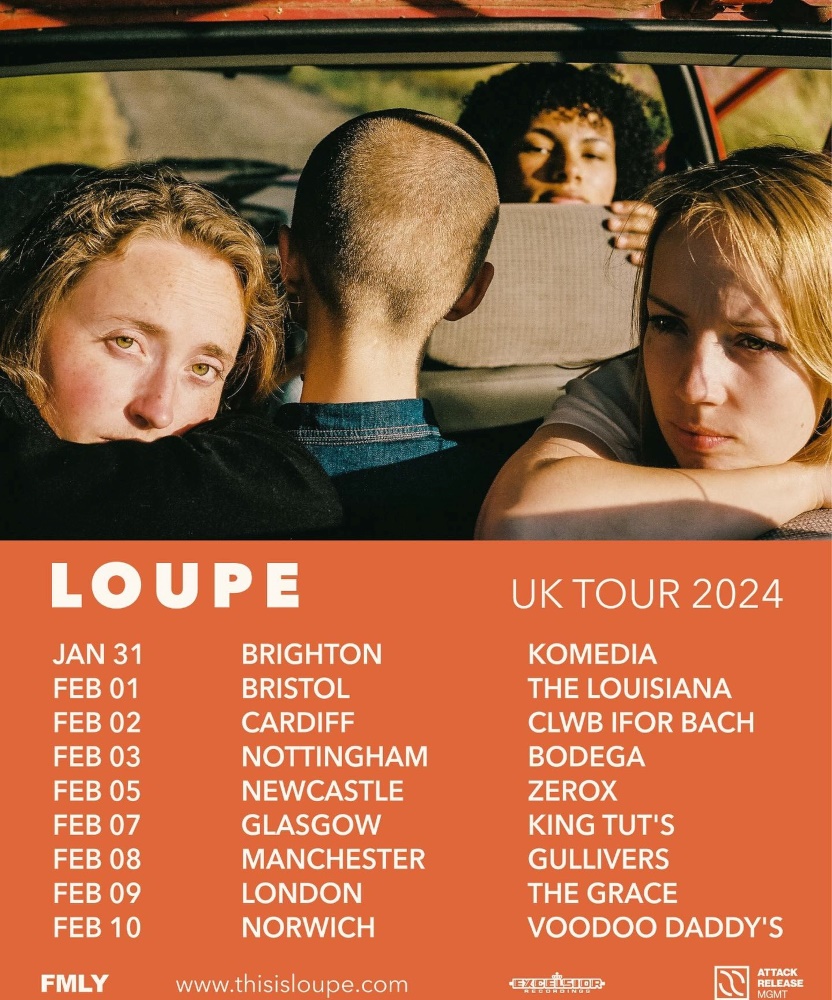 Loupe 2024 UK Tour 09 February 2024 The Grace Event/Gig details