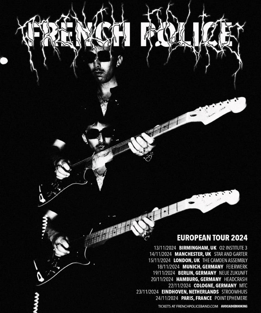 French Police European Tour 2025 18 November 2025 Feierwerk