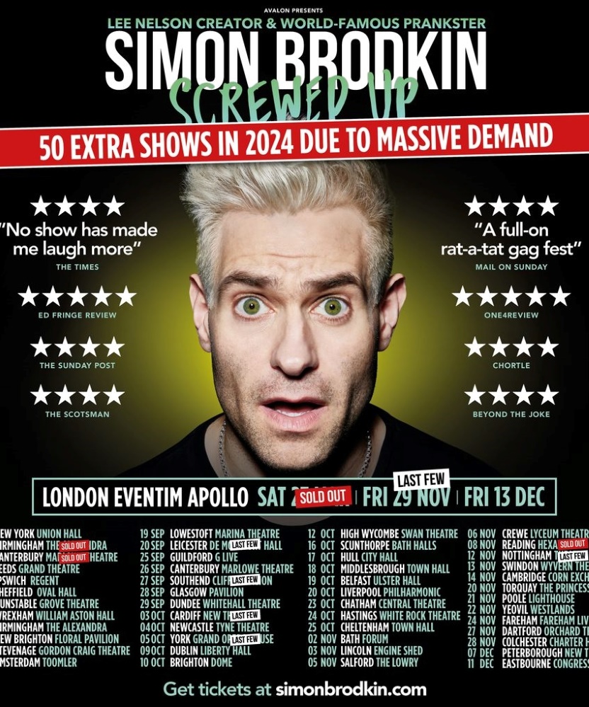 simon brodkin tour 2024