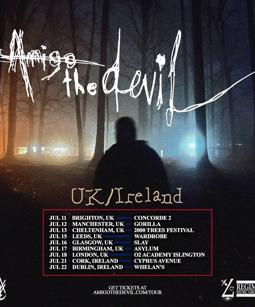 Amigo The Devil UK/Ireland Tour 2024 12 July 2024 Gorilla Event