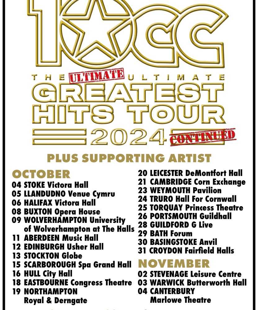 10cc tour 2024 uk tickets