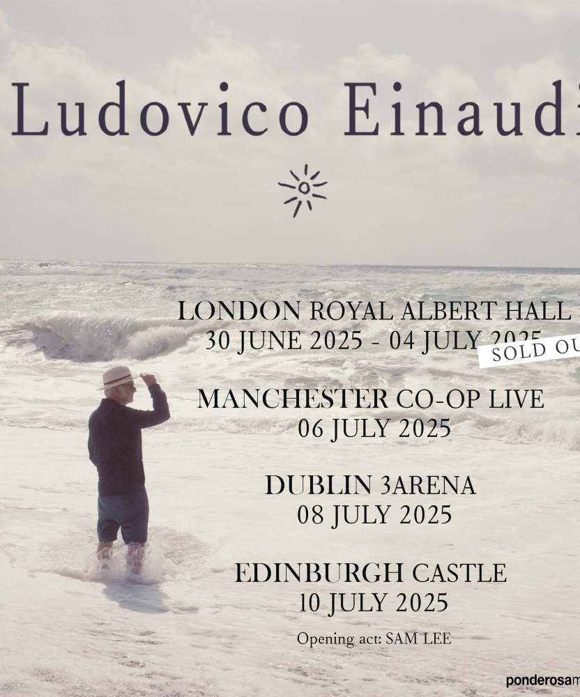 Ludovico Einaudi 2025 UK Tour 01 July 2025 Royal Albert Hall