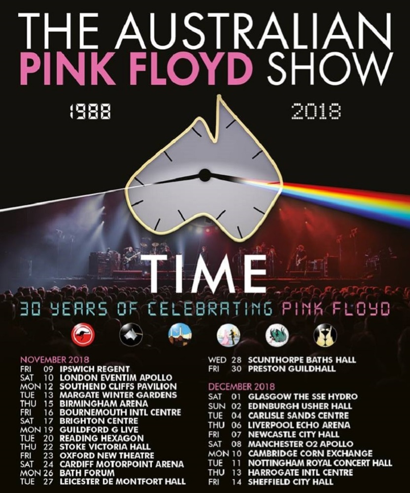 The Australian Pink Floyd Time 30 Years Of Celebrating Pink Floyd UK