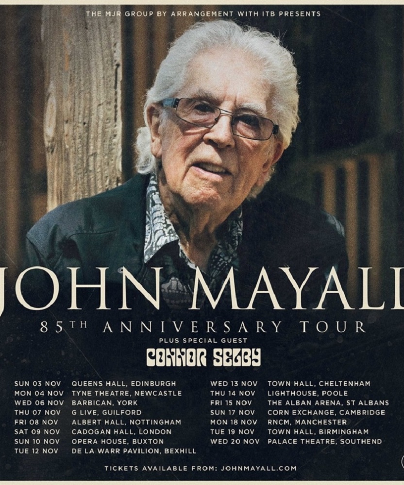John Mayall - 85th Anniversary Tour - 18 November 2019 - Royal Northern