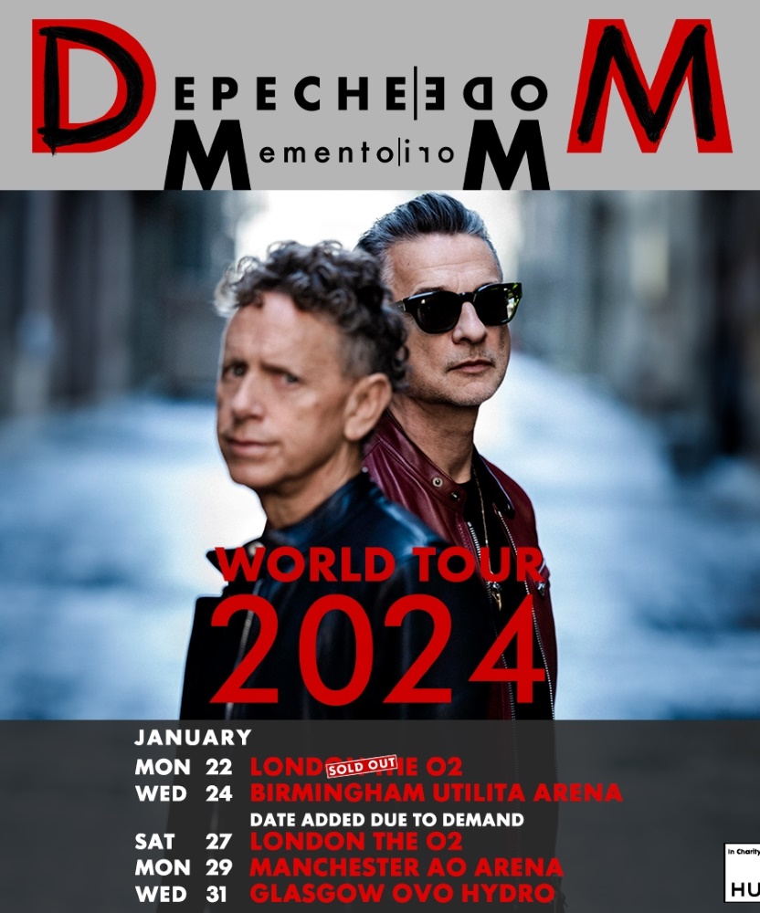 Depeche Mode Memento Mori Tour 2024 29 January 2024 AO Arena