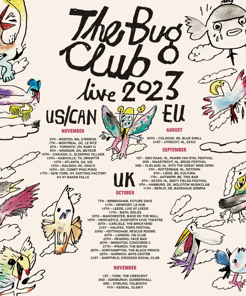 the bug club tour