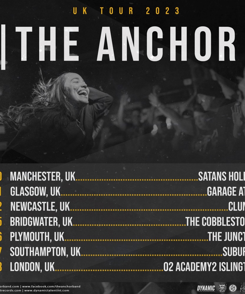The Anchor 2023 Uk Tour 08 July 2023 O2 Academy Islington Eventgig Details And Tickets