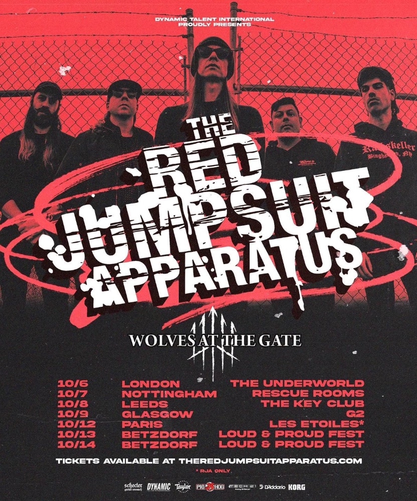 the red jumpsuit apparatus tour 2023