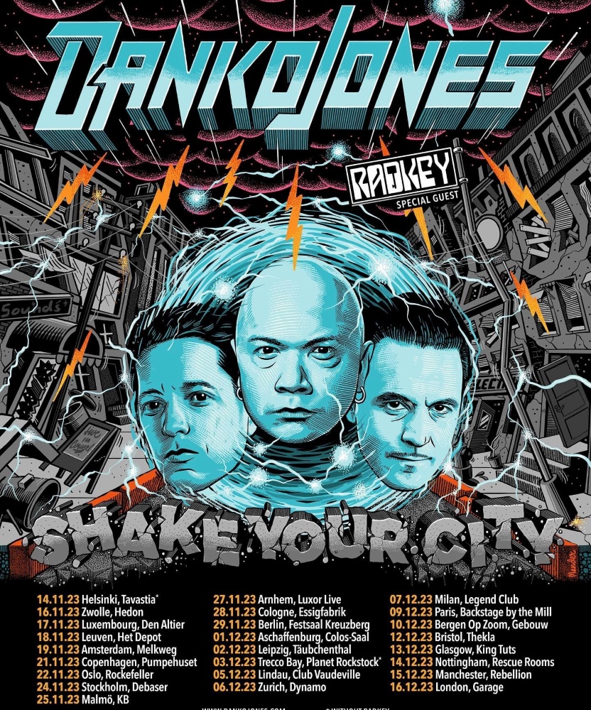 Danko Jones Shake Your City Tour 18 November 2023 Het Depot