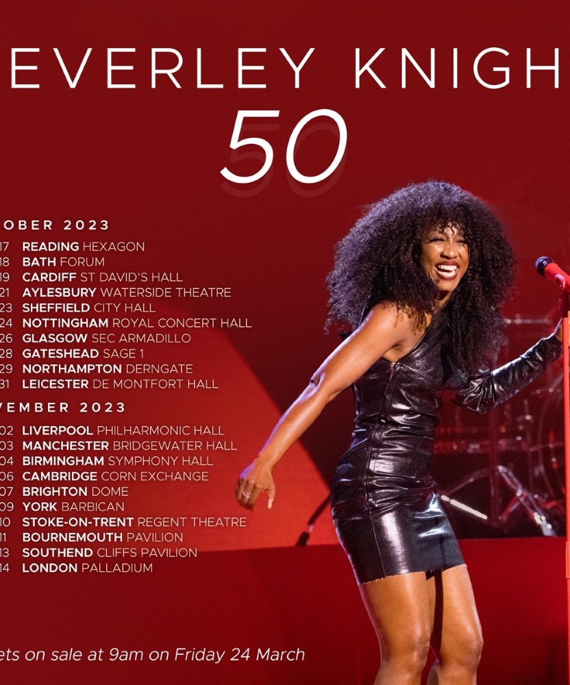 beverley knight 50 tour