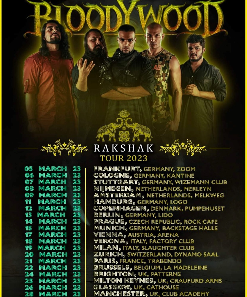 Bloodywood - Rakshak Tour 2023 - 30 March 2023 - Electric Ballroom ...