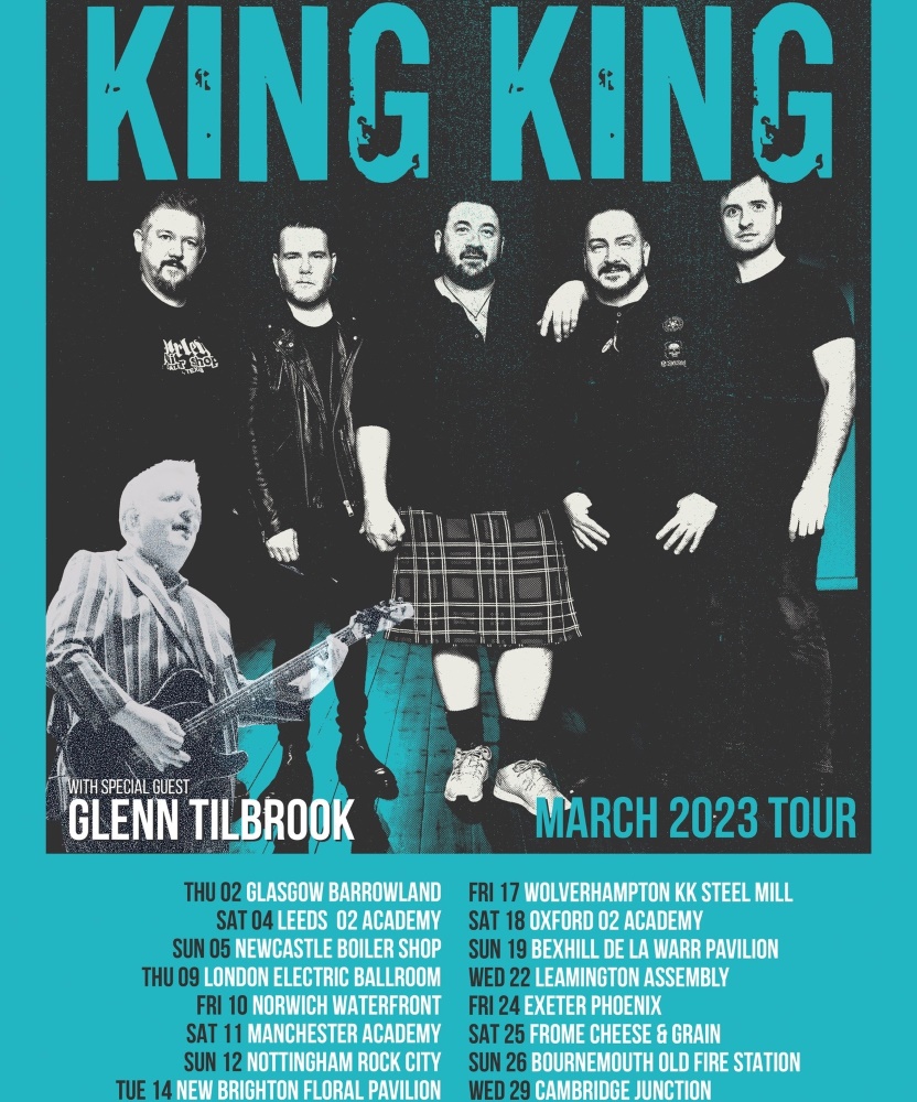 King King March 2023 Tour 10 March 2023 The Waterfront Event