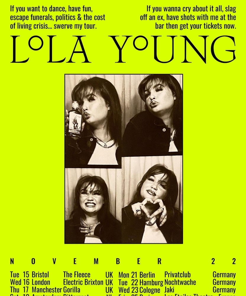 lola young tour dates 2022