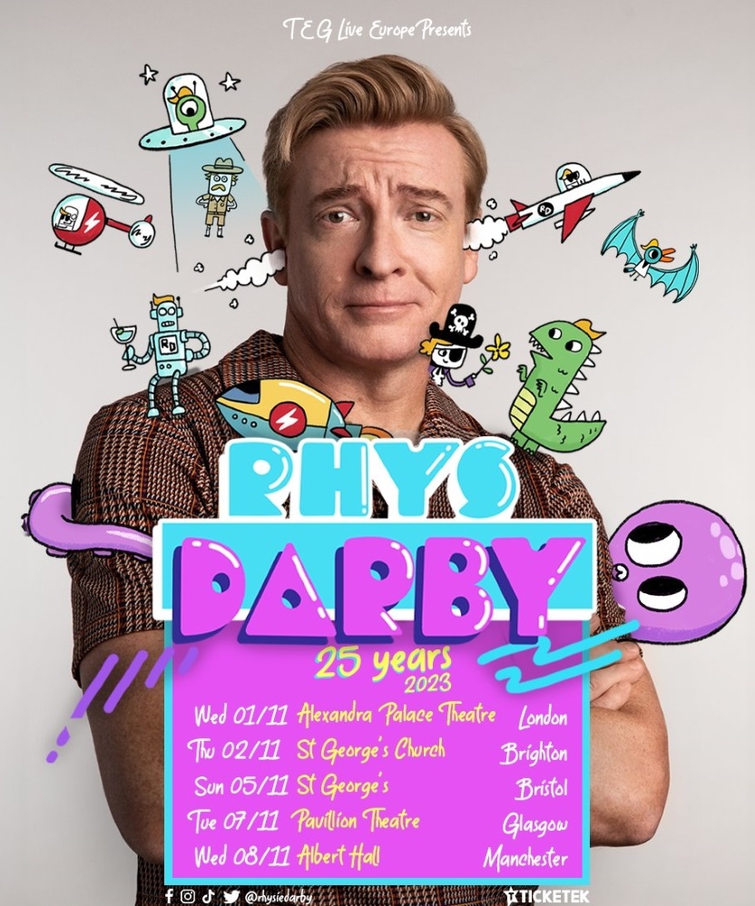 Rhys Darby 25 Years 2023 01 November 2023 Alexandra Palace