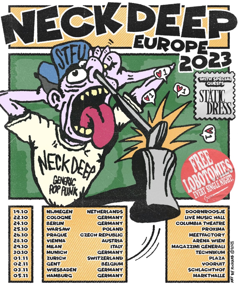 neck deep tour dates 2023