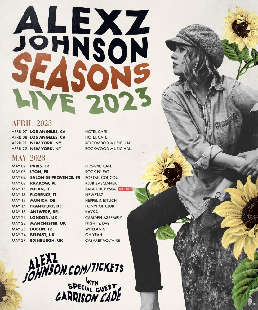 Alexz Johnson Seasons Live 2023 Tour 08 April 2023 The Hotel Cafe