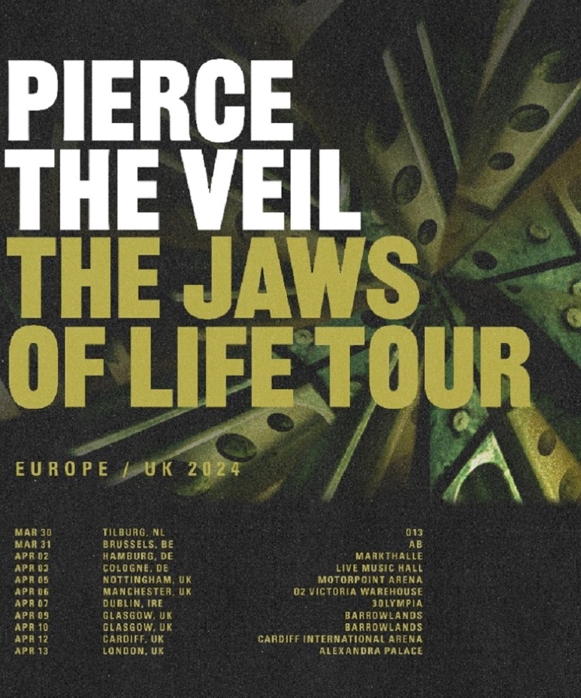 Pierce The Veil The Jaws Of Life Tour 09 April 2024 The