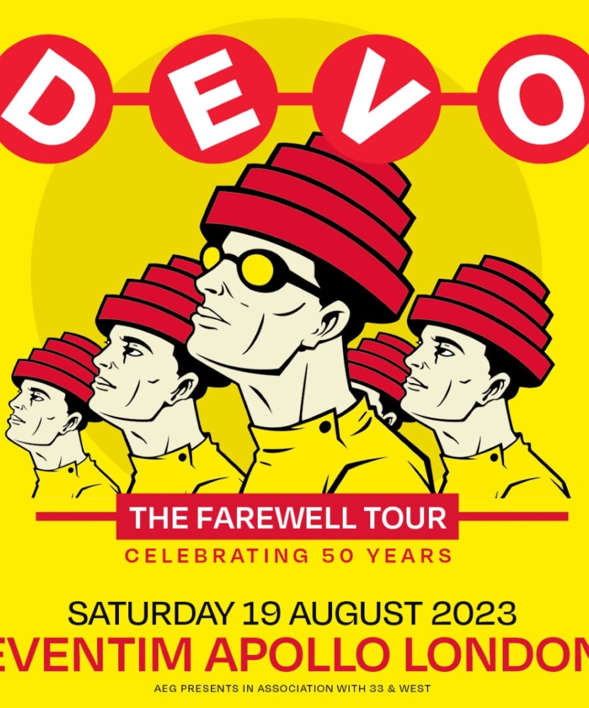 Devo The Farewell Tour Celebrating 50 Years 19 August 2023