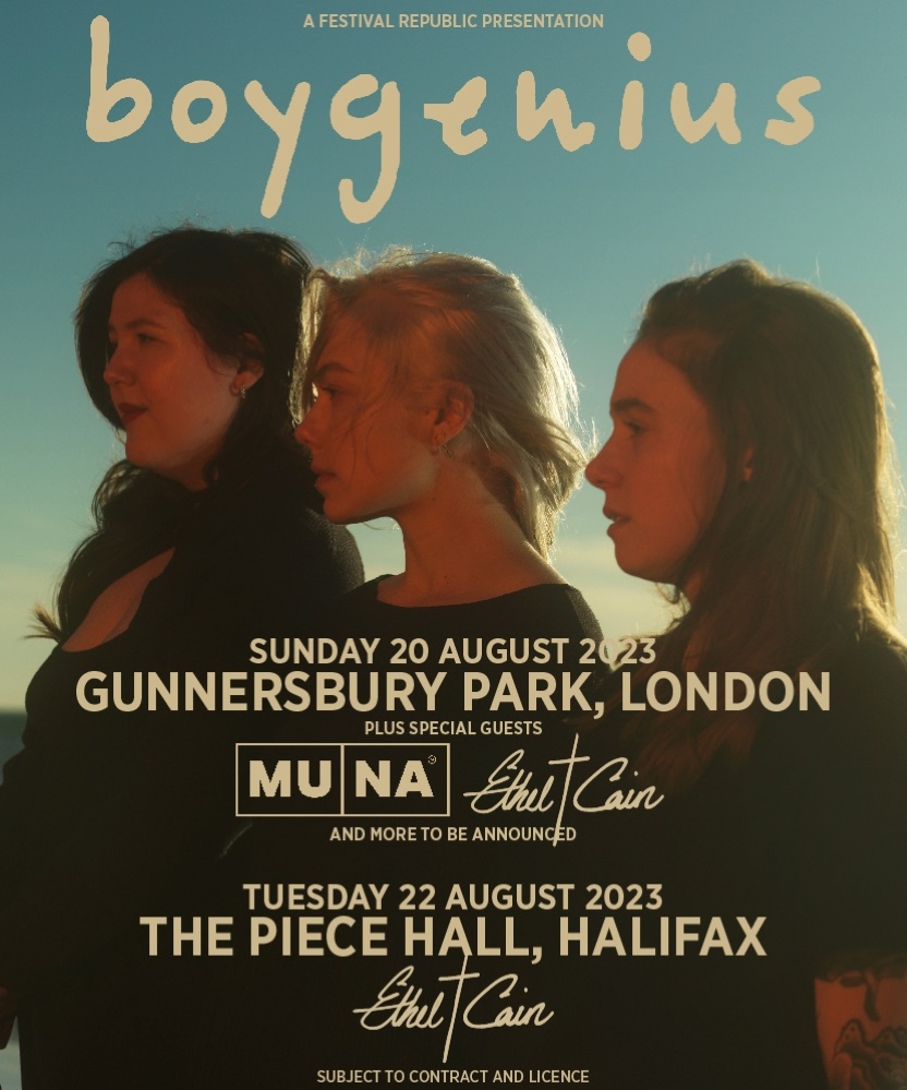 boygenius UK Tour 20 August 2023 Gunnersbury Park Event/Gig