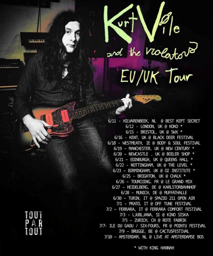 Kurt Vile & The Violators EU/UK Tour 12 June 2023 KOKO Event