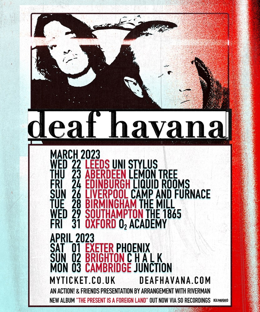 deaf havana uk tour support