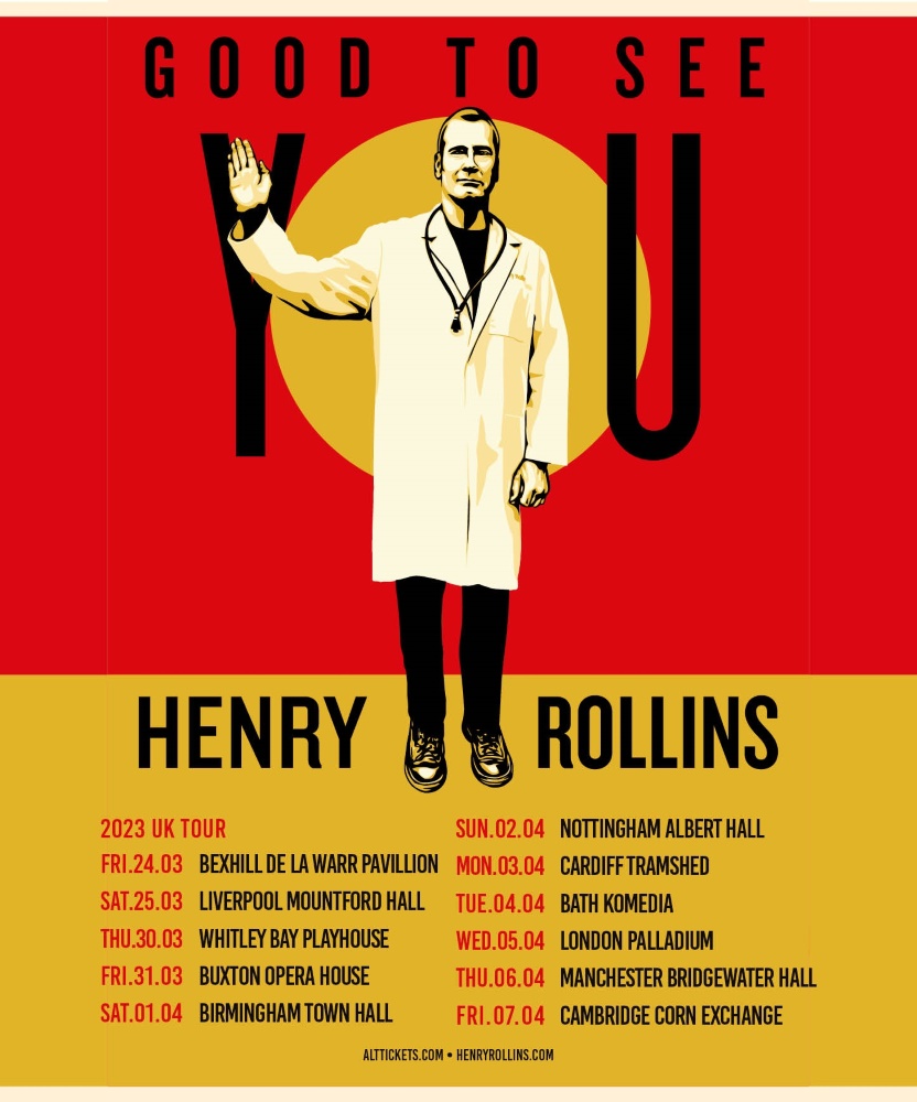 henry rollins tour 2023 review