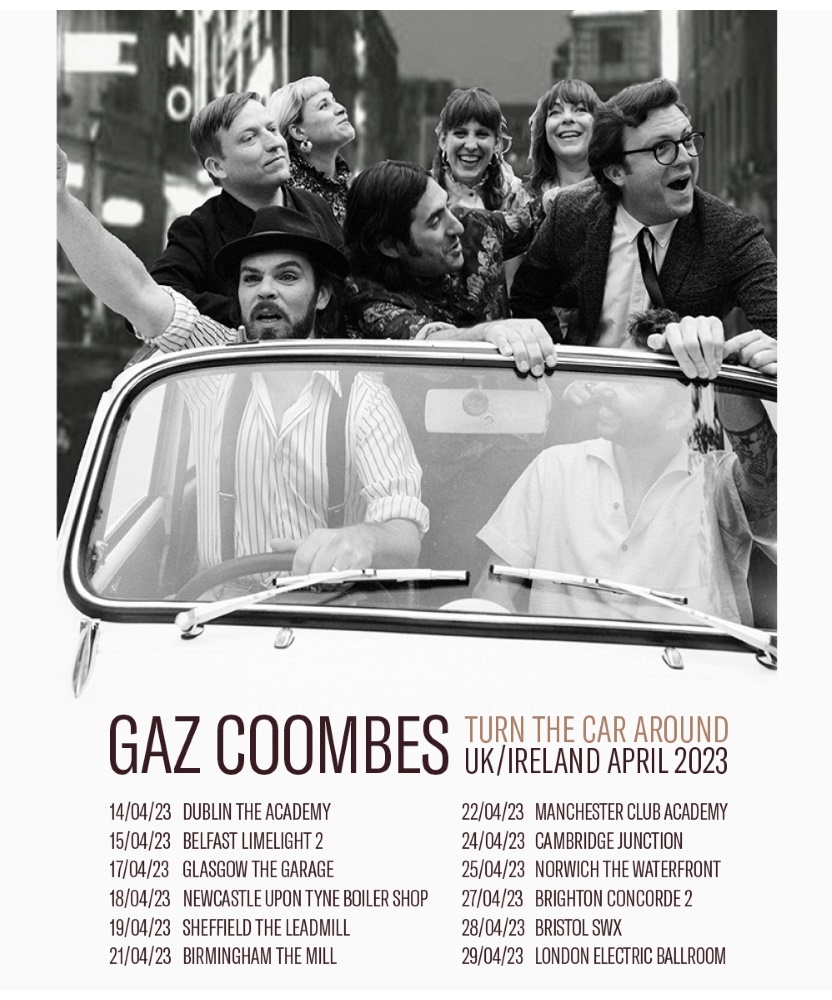 Gaz Coombes - Turn The Car Around Tour 2023 - 15 April 2023 - Limelight ...