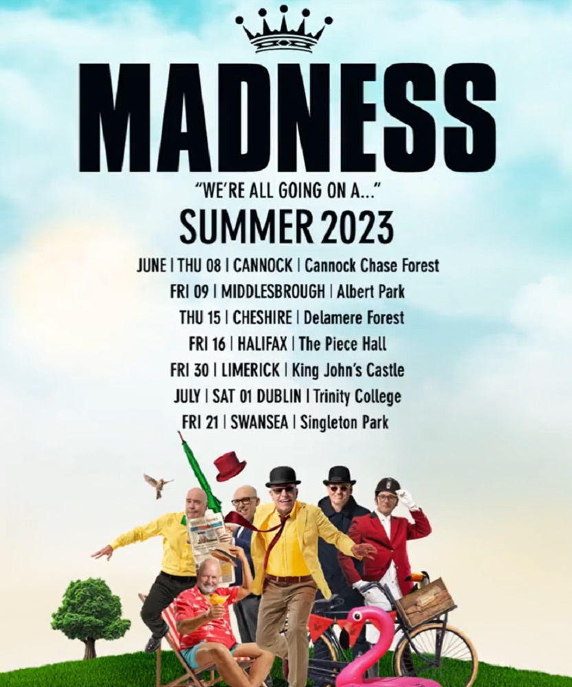 Madness 'We're All Going On A' Summer Tour 2023 09 June 2023