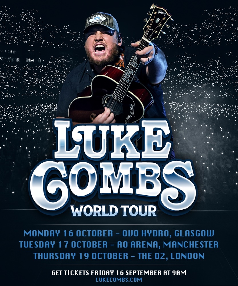 luke combs tour new zealand