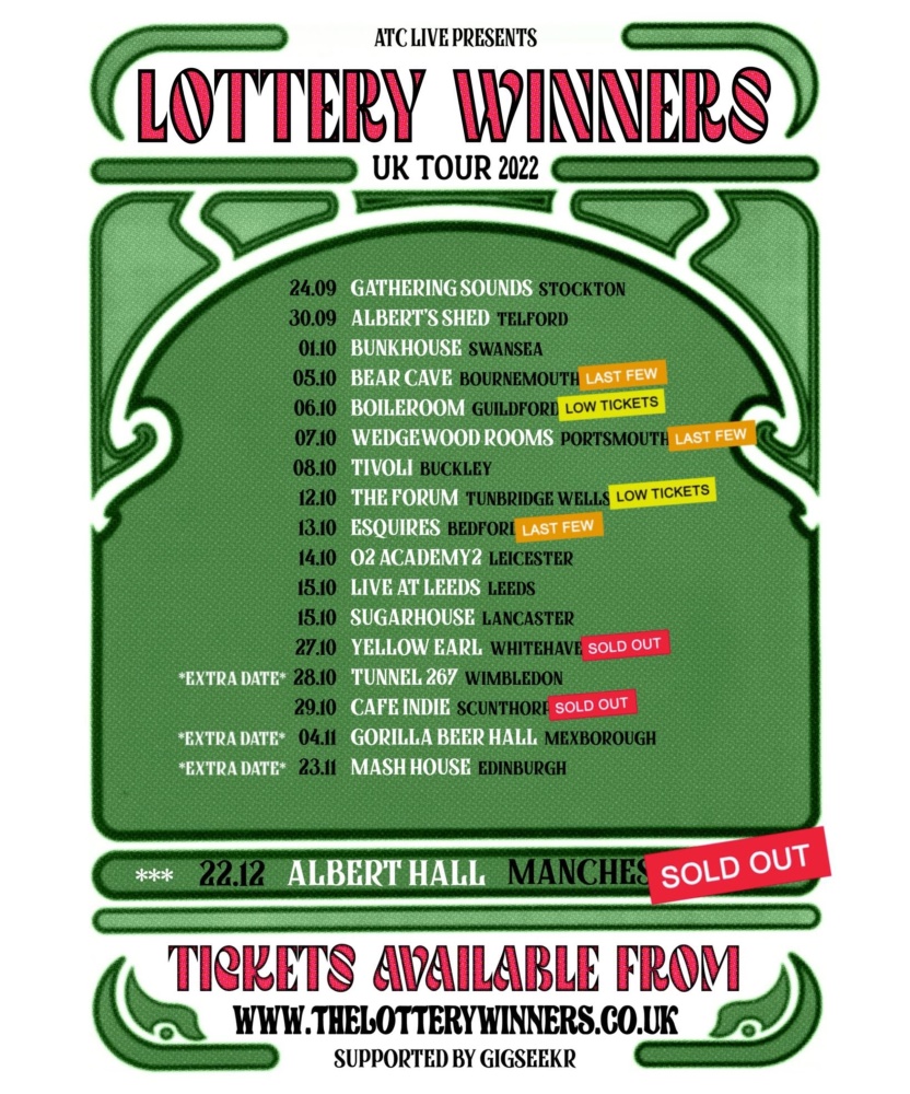 The Lottery Winners - UK Tour 2022 - 22 December 2022 - Albert Hall