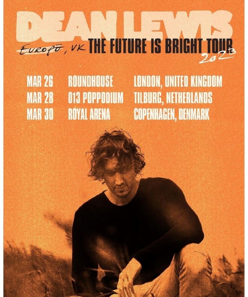 Dean Lewis The Future Is Bright Tour 2023 30 March 2023 Royal