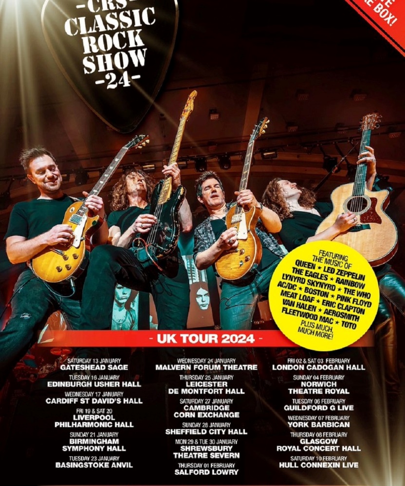 The Classic Rock Show UK Tour 2024 02 February 2024 Cadogan Hall