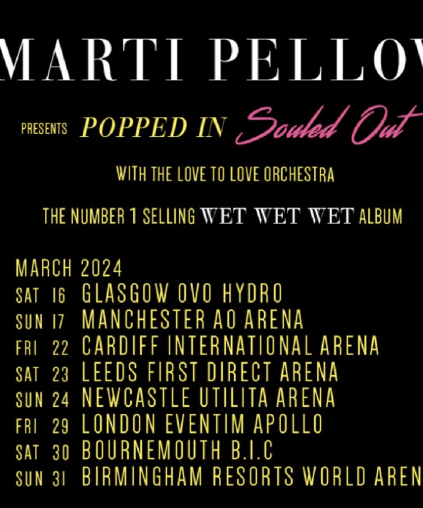 efterligne stamtavle gået i stykker Marti Pellow - Popped In Souled Out - 23 March 2024 - First Direct Arena -  Event/Gig details & tickets | Gigseekr