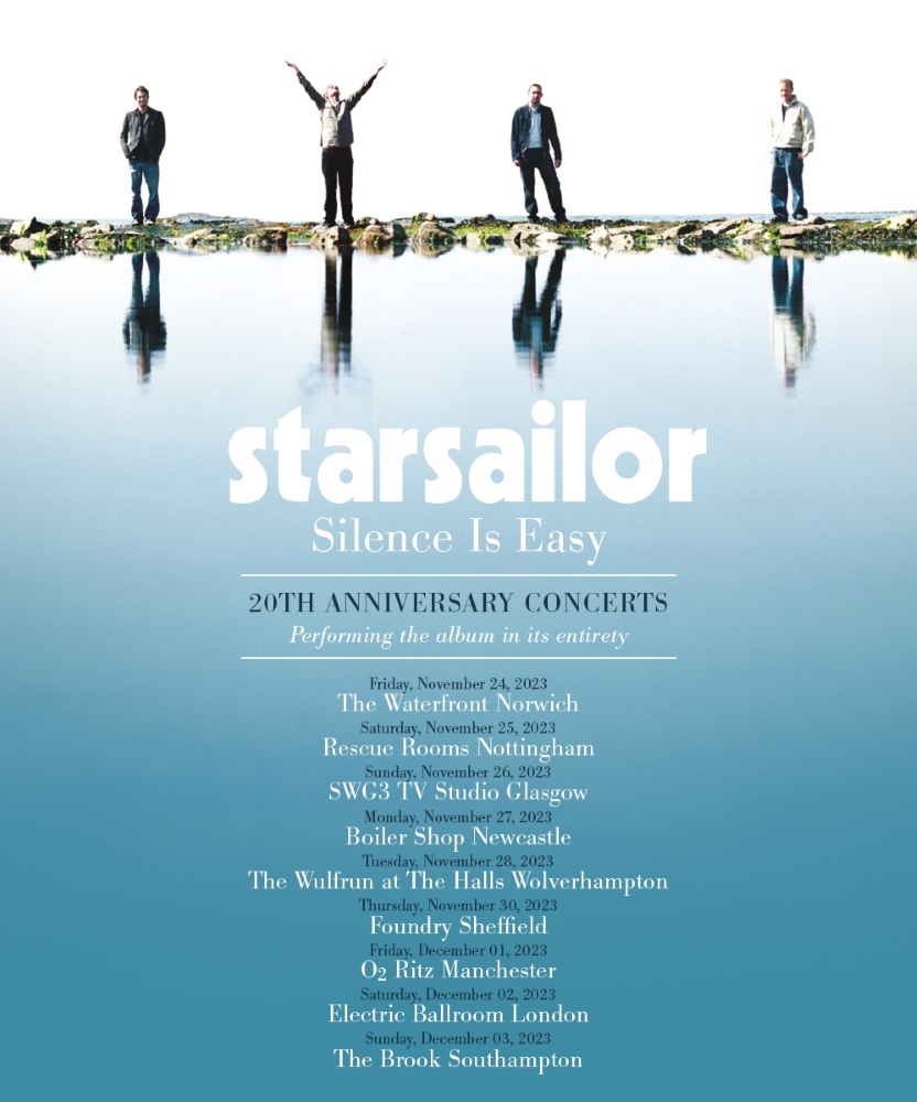 starsailor tour dates 2023