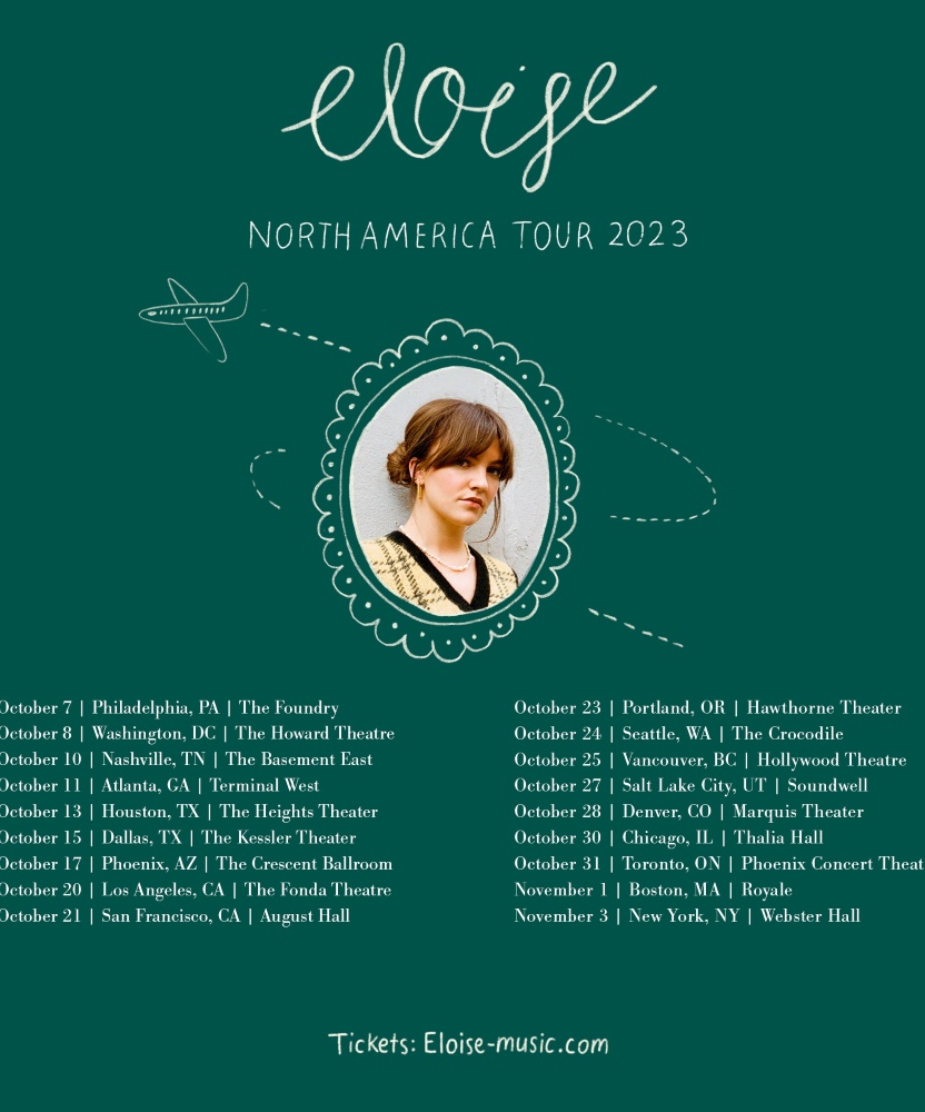 Eloise - North America Tour 2023 - 08 October 2023 - The Howard Theatre ...