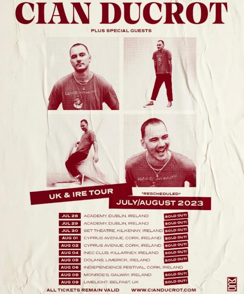 Cian Ducrot UK & Ireland Tour 2023 30 July 2023 Set Theatre