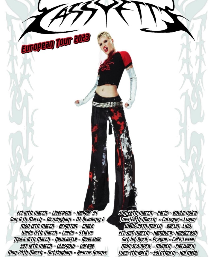 Cassyette European Tour 2023 13 March 2023 Brighton CHALK Event